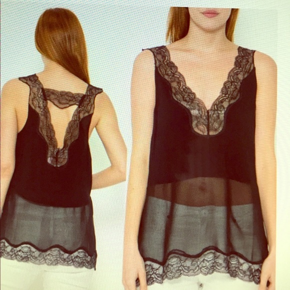 BLACKLACE CAMISOLE This does not show the sexy. - Picture 2 of 3